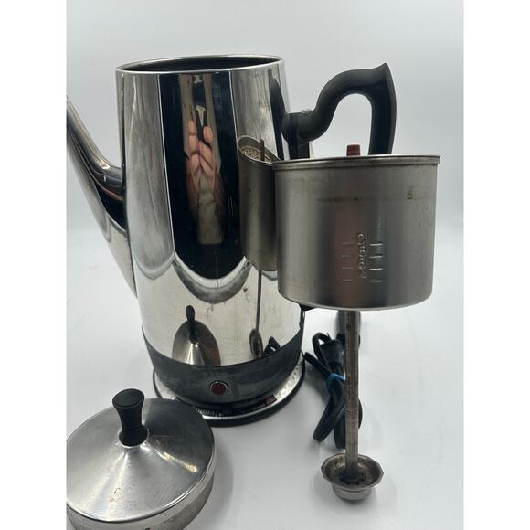 VTG Mid Century General Electric 10 Cups Capacity Automatic Percolator. - Picture 3 of 5